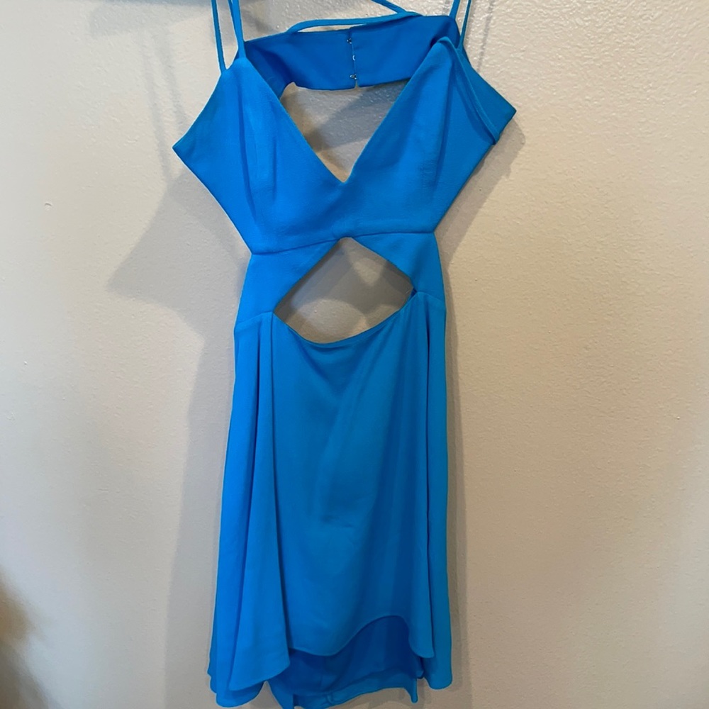 Sexy mini blue dress from Revolve
